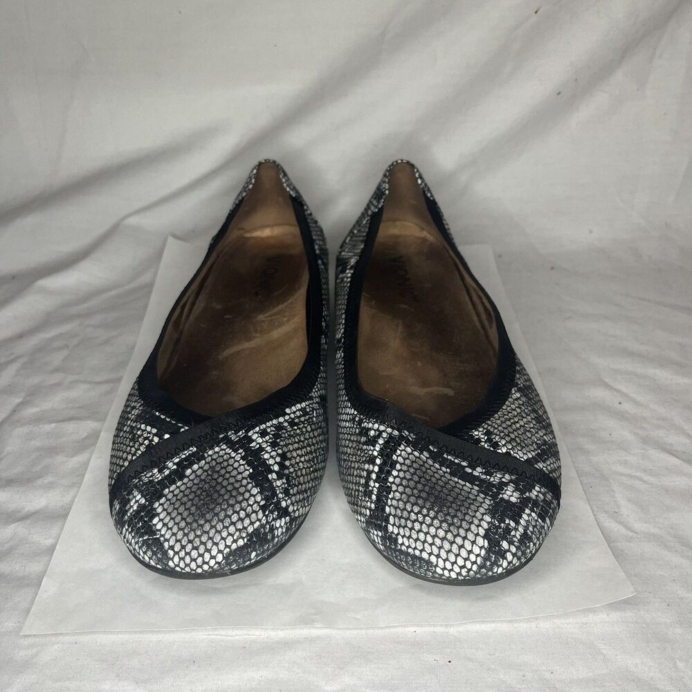 Vionic Spark Carroll Ballet Flat Snakeskin Animal… - image 2